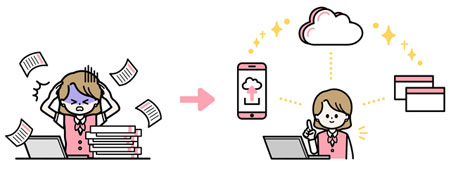 デジタル化でできることのイメージ